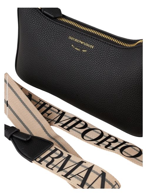 EMPORIO ARMANImini bag con tracolla nera EMPORIO ARMANI | EW000539 AF12103NERO SILVER